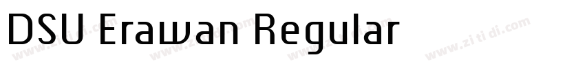 DSU_Erawan Regular字体转换